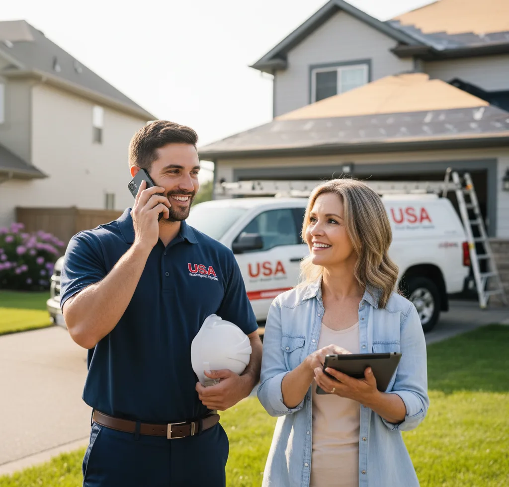 USA Roof Repair Experts customer support in High Falls